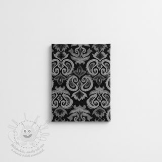 Dekorační látka jacquard Baccara argent