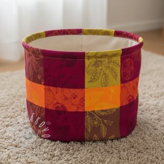 Dekorační látka FRENCH TABLE CLOTH JACQUARD Cabosse allover harissa