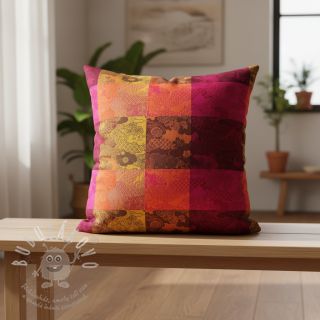 Dekorační látka FRENCH TABLE CLOTH JACQUARD Niwa allover harissa