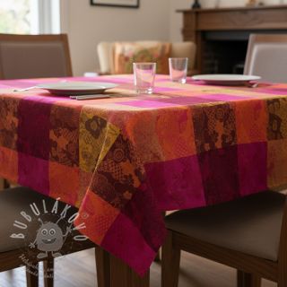 Dekorační látka FRENCH TABLE CLOTH JACQUARD Niwa allover harissa