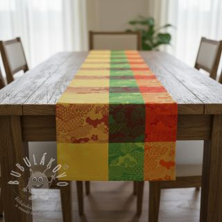 Dekorační látka FRENCH TABLE CLOTH JACQUARD Niwa allover summer