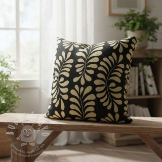 Dekorační látka GOBELIN PREMIUM Drop Wave Branch design A