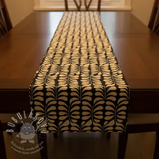 Dekorační látka GOBELIN PREMIUM Drop Wave Branch design A
