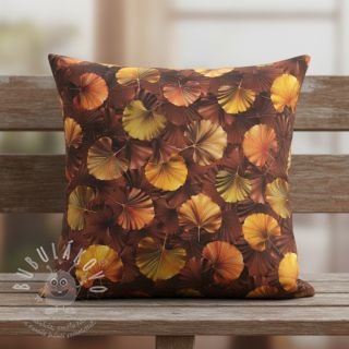 Dekorační látka VELVET Ginko Biloba Leaf