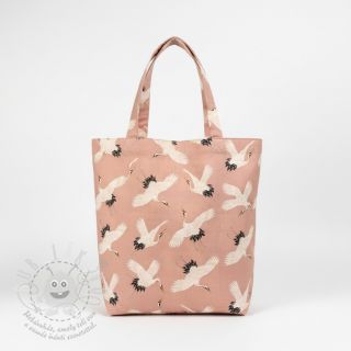 Dekorační látka Crane Bird Dream digital print