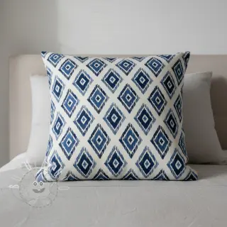 Dekorační látka premium Rhombus navy