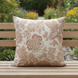 Dekorační látka Ceylan terracotta