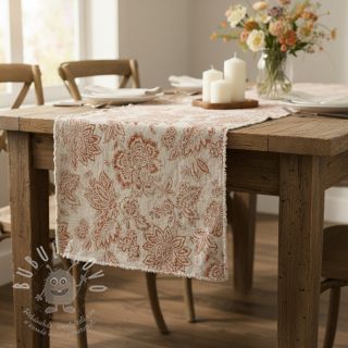 Dekorační látka Ceylan terracotta