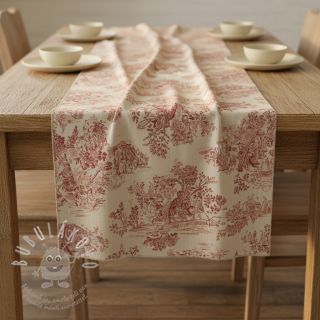 Dekorační látka Gabrielle rouge