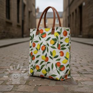 Dekorační látka s teflonovou úpravou Citrus Fruit