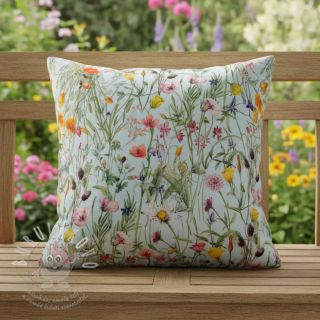 Dekorační látka s teflonovou úpravou Wildflower Sunny Field