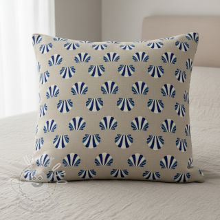 Dekorační látka Linenlook Seashell blue