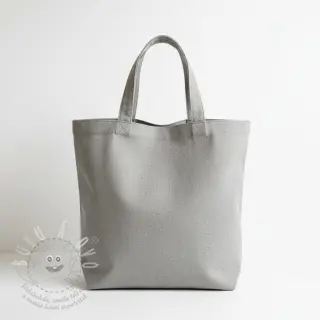 Dekorační látka Linenlook PLAIN soft grey