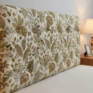 Dekorační látka jacquard Euphoria blanc kaki