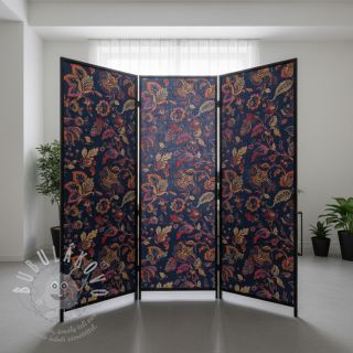 Dekorační látka jacquard Inaya bleu