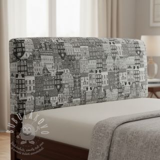 Dekorační látka GOBELIN PREMIUM City canal house