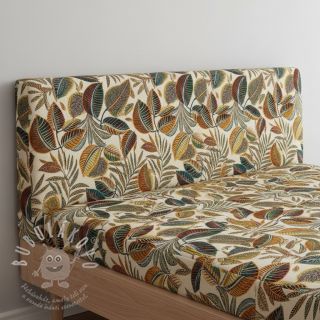 Dekorační látka jacquard Cacao allover multico