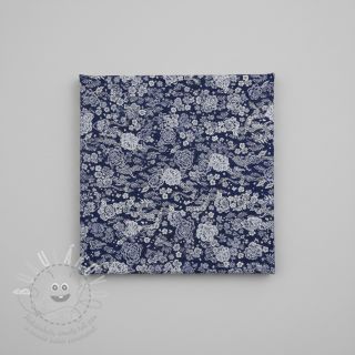 Dekorační látka jacquard Draco indigo