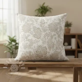 Dekorační látka jacquard Jacobean lin