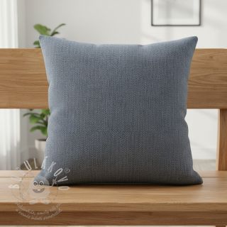 Dekorační látka DOBBY Zigzag navy blue