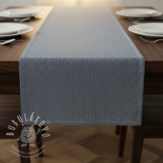 Dekorační látka DOBBY Zigzag navy blue