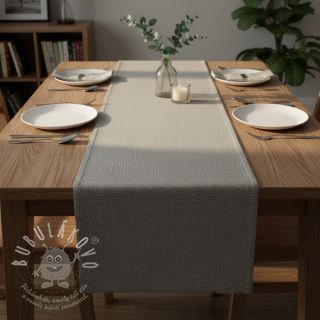 Dekorační látka DOBBY Coloured Dot grey