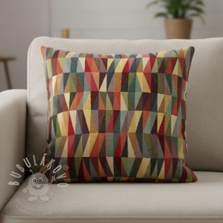 Dekorační látka GOBELIN PREMIUM Graphic Moving Zigzag