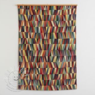 Dekorační látka GOBELIN PREMIUM Graphic Moving Zigzag