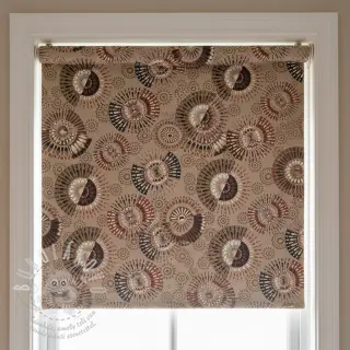 Dekorační látka jacquard Mandala Circle Sun