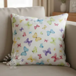 Dekorační látka premium Butterfly Magic Fly digital print