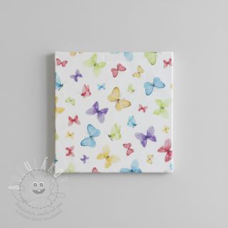 Dekorační látka premium Butterfly Magic Fly digital print