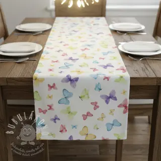 Dekorační látka premium Butterfly Magic Fly digital print