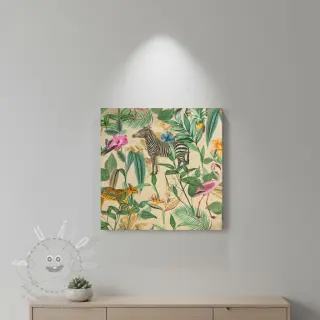 Dekorační látka premium Tropical Jungle Dream digital print