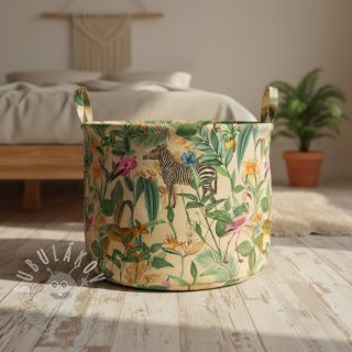 Dekorační látka premium Tropical Jungle Dream digital print