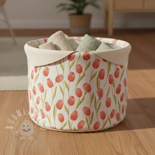 Dekorační látka premium Hand Drawn Tulip