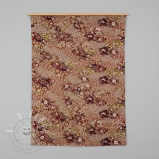 Dekorační látka jacquard Nuage allover rouge