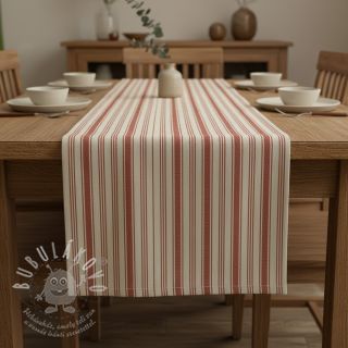 Dekorační látka Eugene terracotta