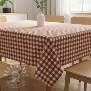 Dekorační látka Celestin terracotta