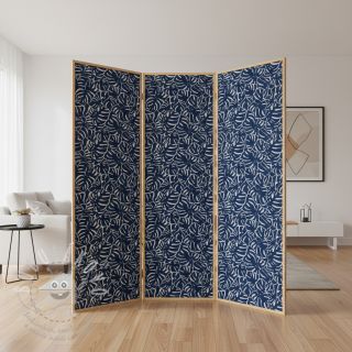 Dekorační látka jacquard Anthéa bleu