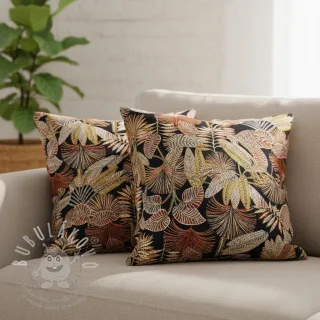 Dekorační látka jacquard Mayorque noir