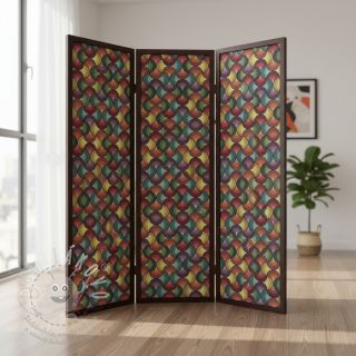 Dekorační látka GOBELIN PREMIUM Graphic Wave Scale