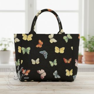 Dekorační látka GOBELIN PREMIUM Happy Butterfly Mix