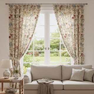 Dekorační látka Linenlook premium Flower Dreamy Field digital print