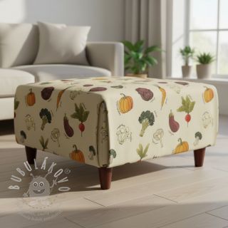 Dekorační látka Veggie Harvest Garden digital print