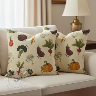 Dekorační látka Veggie Harvest Garden digital print