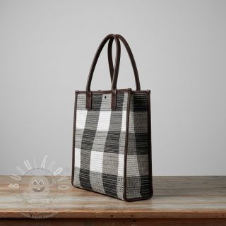 Dekorační látka jacquard TWEED allover graphite