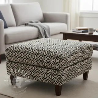 Dekorační látka jacquard MOANA allover taupe