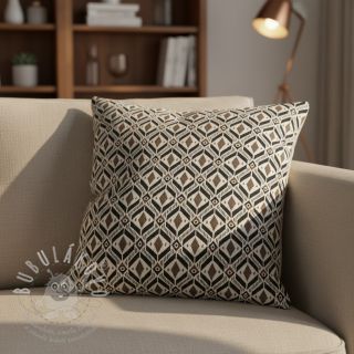 Dekorační látka jacquard MOANA allover taupe