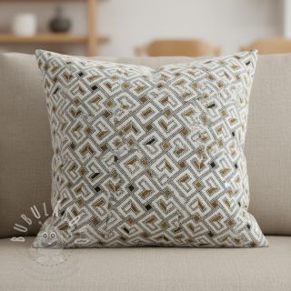 Dekorační látka jacquard Pagne allover jaune