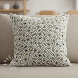Dekorační látka jacquard Pagne allover jaune